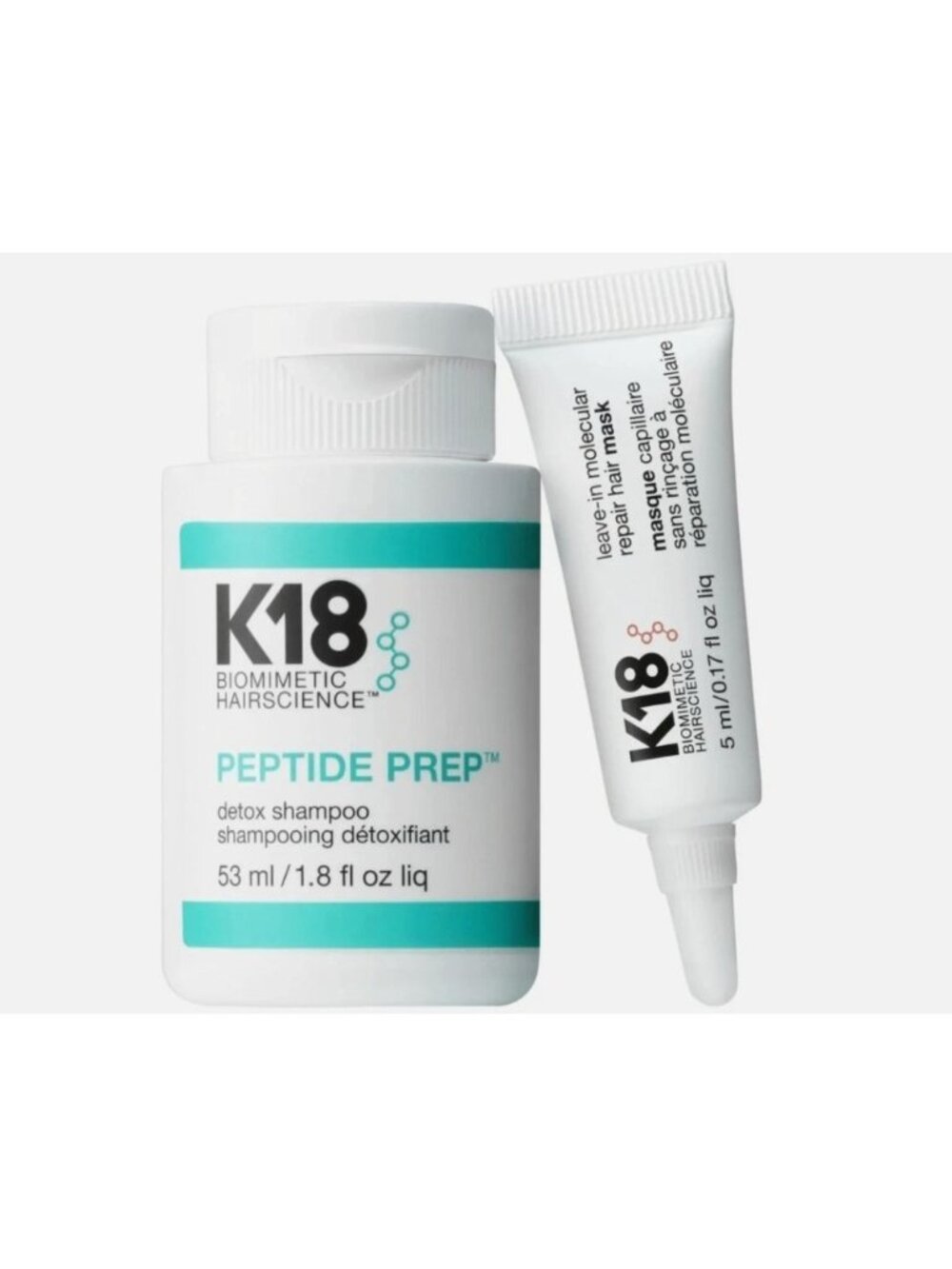 K18 Sephora Beauty Insider Mini Try Me Set - Peptide Prep + Mask
